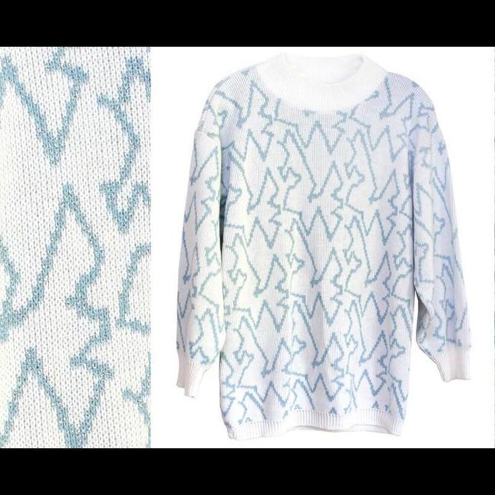 Geometric Sweater Jumper Pullover Christmas Chanuka